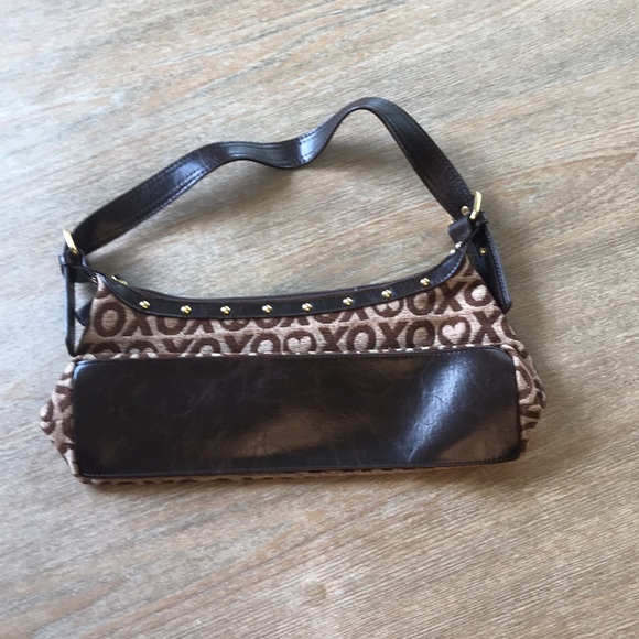 XOXO Brown Carpet Hobo Purse - Picture 2 of 4